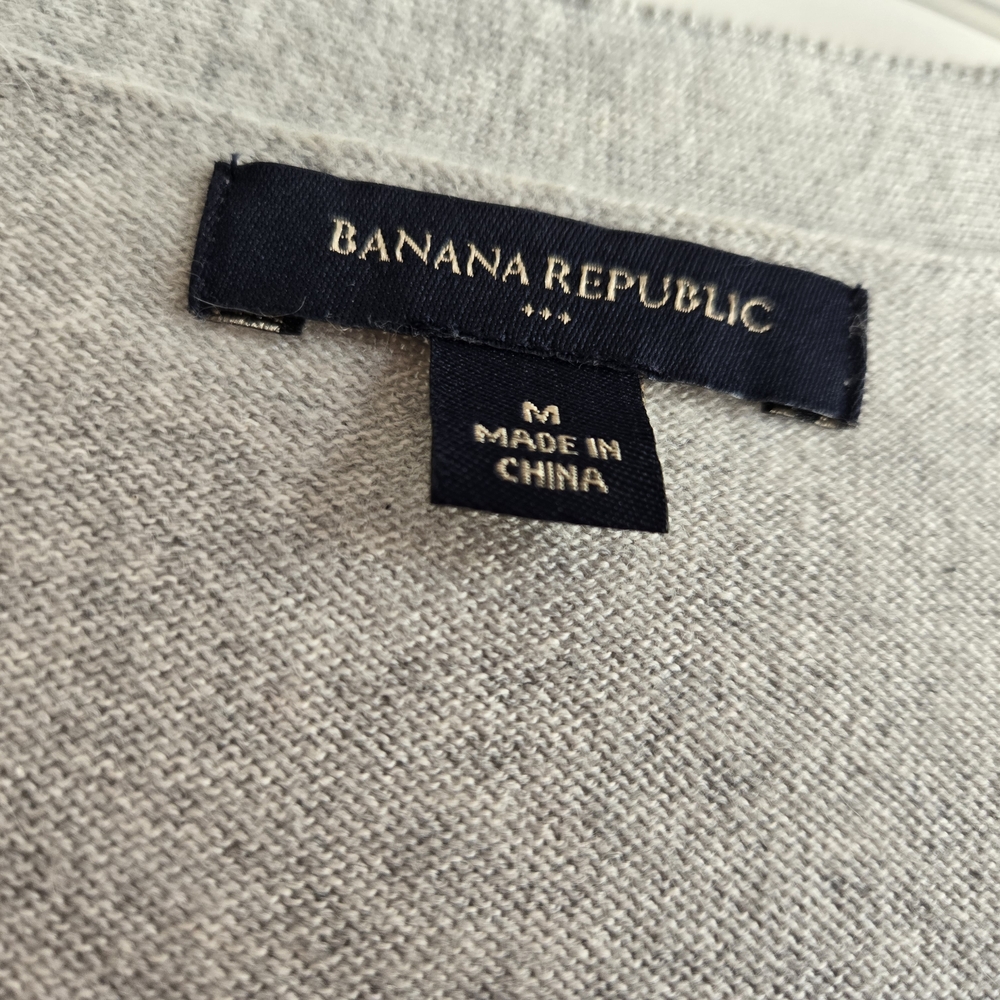 Banana Republic Gray Cardigan